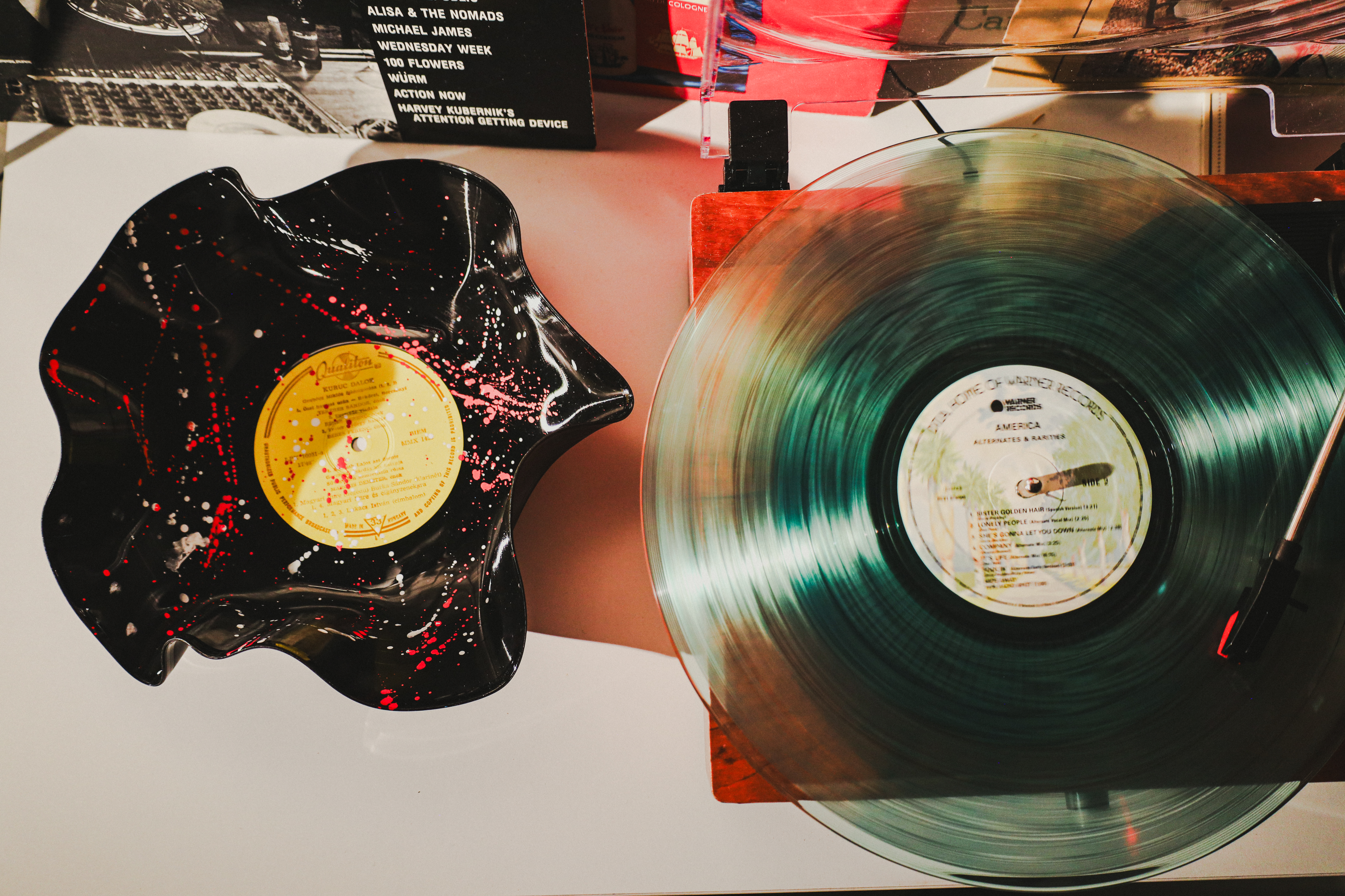 Materia prima vinile